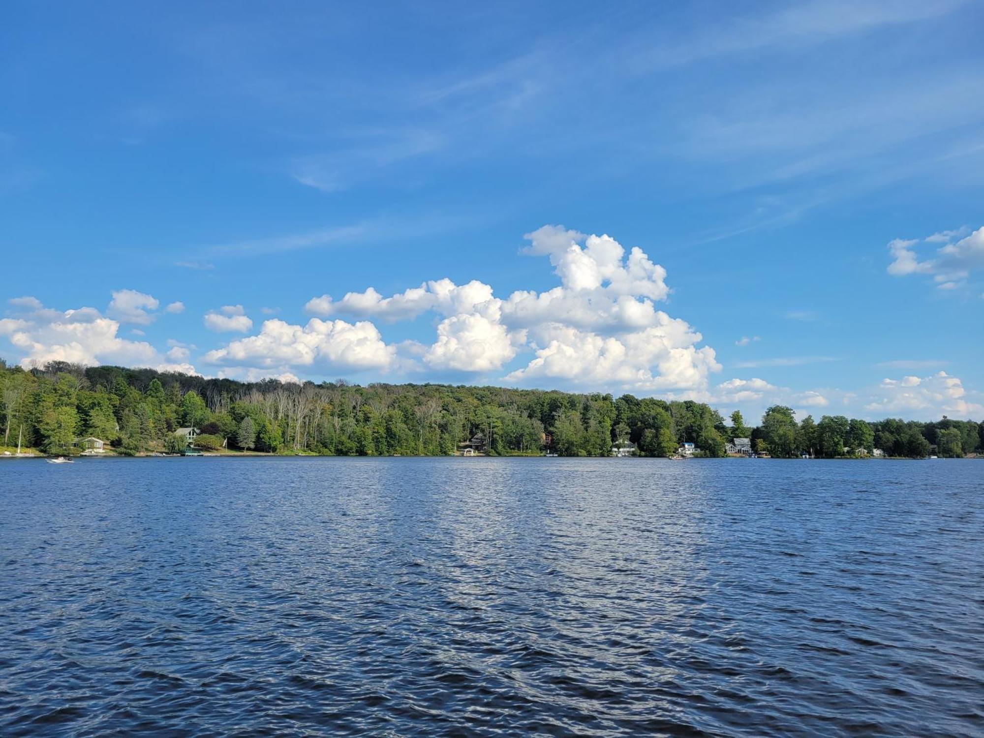 Lakefront A-Frame, Dock, Kayaks, Fire Place Lake Ariel Exterior photo